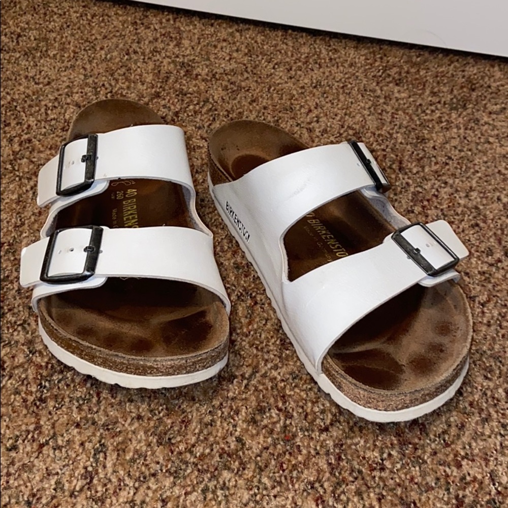 White Birkenstock’s
